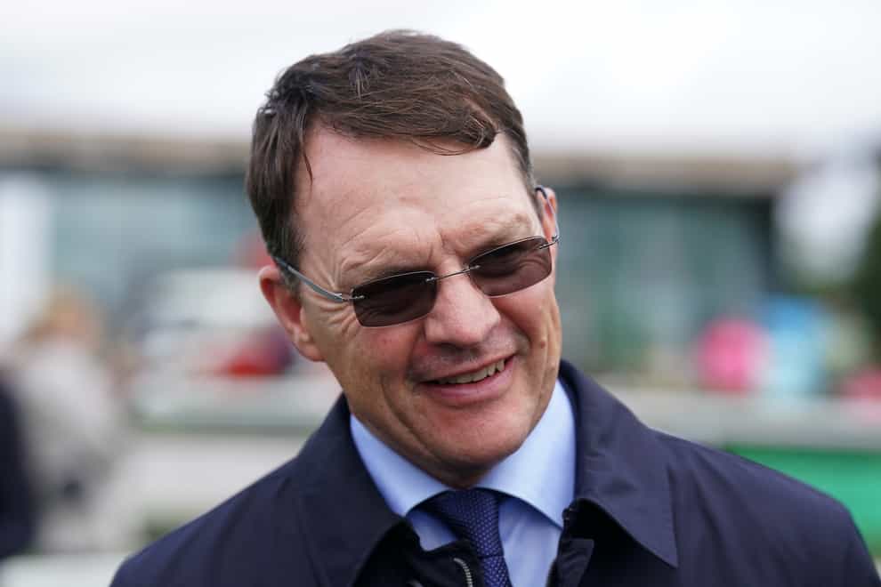 Aidan O’Brien has been inducted to the Hall of Fame (Brian Lawless/PA)