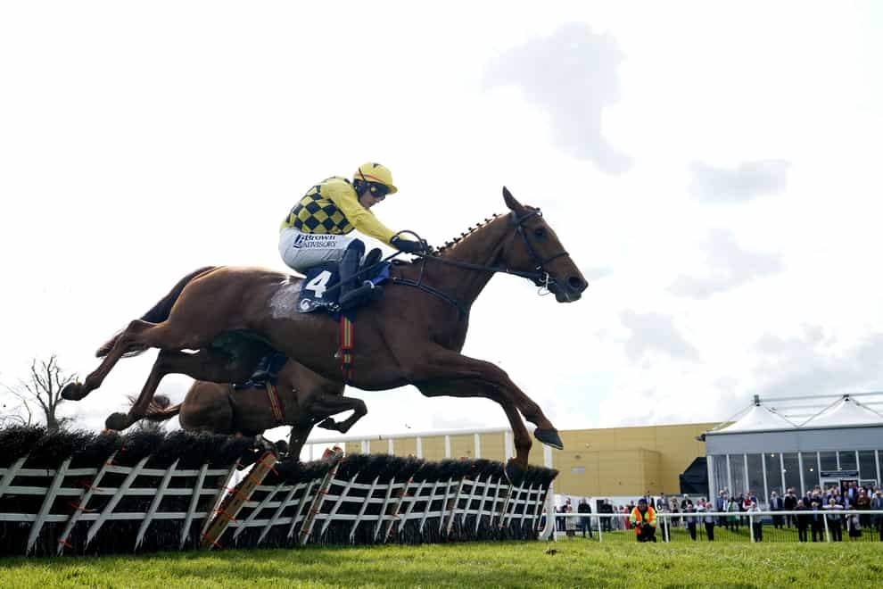 Dancing City on his way to Punchestown glory (Niall Carson/PA)
