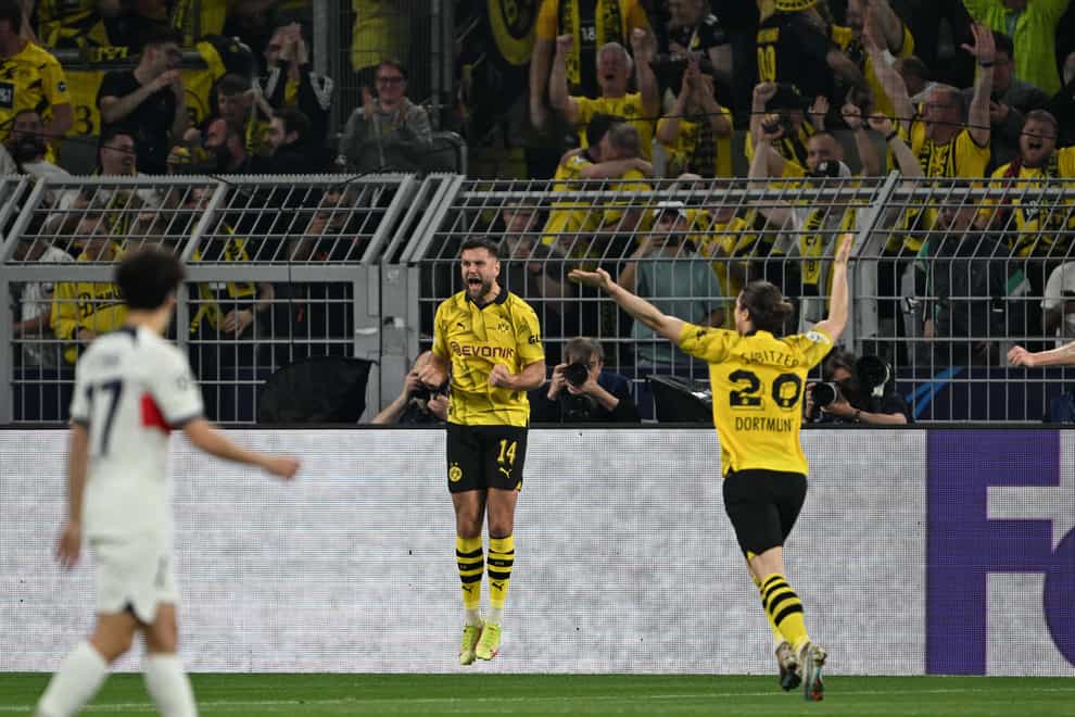 Niclas Fullkrug struck for Dortmund (PA via DPA)