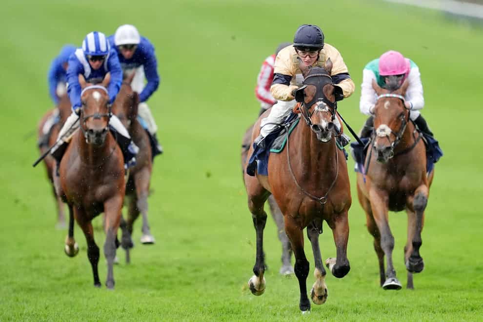 Outbox scooped Group Two honours at Newmarket (Adam Davy/PA)