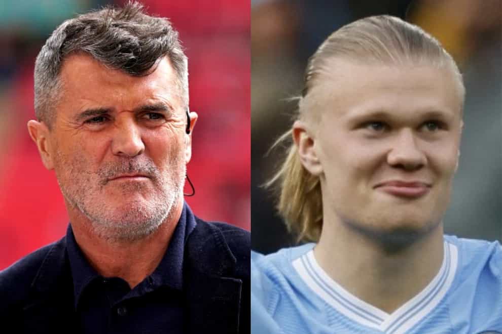 Roy Keane has labelled Erling Haaland a “spoiled brat” for his reaction to being substituted against Wolves (PA)