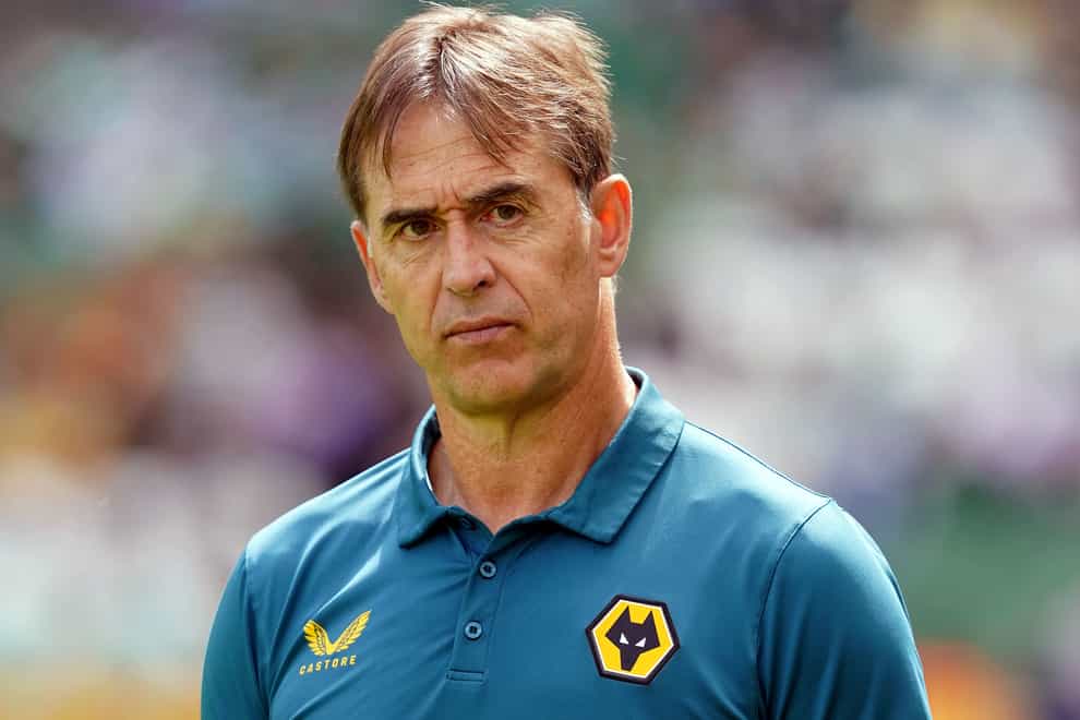 Former Wolves boss Julen Lopetegui has agreed to become West Ham manager, according to reports (Brian Lawless/PA)