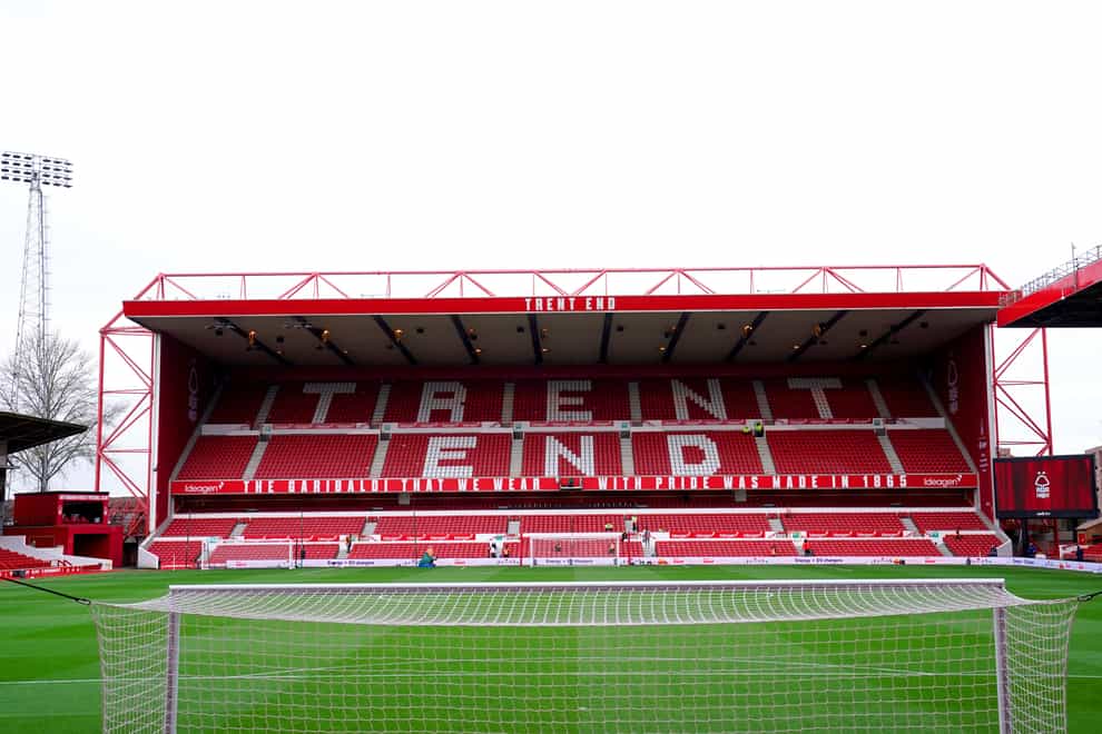 Nottingham Forest’s four-point penalty for breaching Premier League financial rules has not been altered by an appeal board (Bradley Collyer/PA)