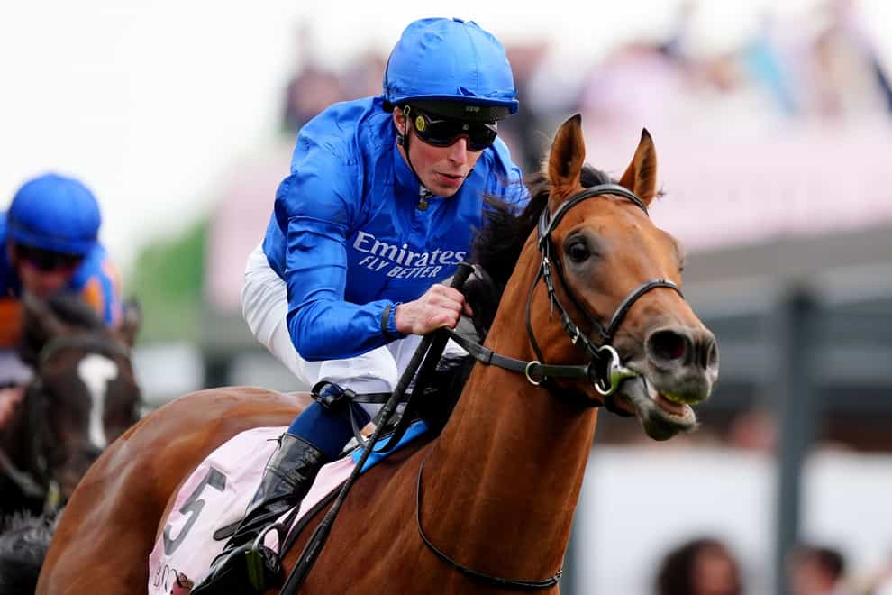 Hidden Law ridden by William Buick winning the Chester Vase (Mike Egerton/PA)